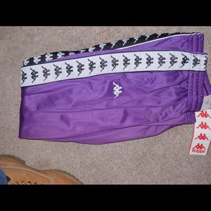Purple kappa pants
